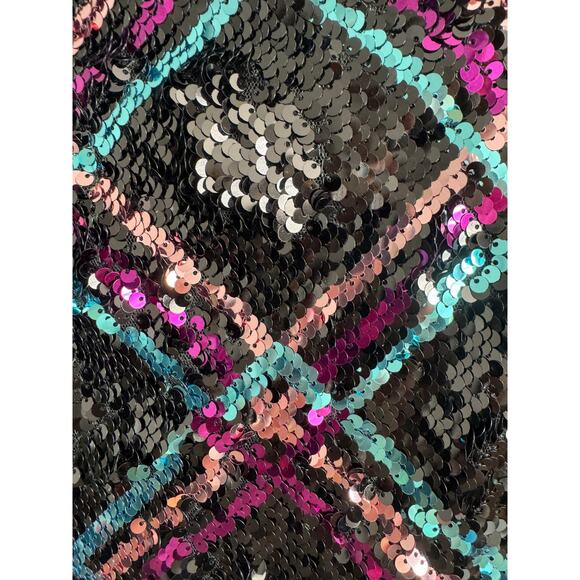 Le Superbe argyle sequin mini skirt - Picture 3 of 4